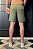Short Linho Verde Musgo Vidic - Imagem 3