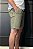 Short Linho Verde Musgo Vidic - Imagem 2