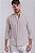 Camisa Linho Natural Gola Padre Manga Longa Vidic - Imagem 3