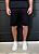Bermuda Sarja Desfiada Preto Vidic - Imagem 2