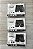 Kit 3 Cuecas Boxer Vidic Preta/Branca/Cinza - Imagem 2