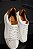 Tênis Sneaker Vidic Dallas Branco e Conhaque - Imagem 8