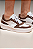 Tênis Sneaker Vidic Dublin Branco e Marrom - Imagem 2