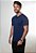 Camiseta Henley Algodão Egípcio Vidic Marinho - Imagem 2