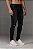 Calça Jeans Super Skinny Vidic Preta Destroyed - Imagem 1