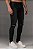Calça Jeans Super Skinny Vidic Preta Destroyed - Imagem 1
