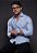CAMISA OXFORD AZUL CLARO VIDIC - Imagem 3