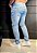 Calça Jeans Slim Azul Claro - Imagem 2