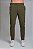 Calça Alfaiataria com Ajuste Verde Musgo Vidic Skinny - Imagem 1