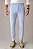 Calça Alfaiataria com Ajuste Azul Claro Vidic Slim - Imagem 1