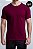 Camiseta Algodão Egípcio Vidic Gola Redonda Bordô - Imagem 1
