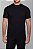 Camiseta Gola Média Preta Vidic - Imagem 1