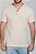 Camiseta Henley Texturizada Areia Vidic - Imagem 1