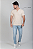 Camiseta Henley Texturizada Areia Vidic - Imagem 3