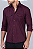 Camisa de Sarja Vinho Vidic - Imagem 1