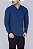 Suéter Polo V Lisbon Azul - Imagem 1