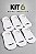 Kit Com 6 Pares De Meia Invisível - Branca Vidic - Imagem 1