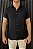 Camisa Resort Vidic Preta MC - Imagem 3