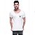 Camiseta Branca Gola Canoa Estampa V - Imagem 2