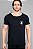 Camiseta Preta Gola Canoa Rock - Imagem 3