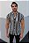 Camisa Masculina Listrada Linho - Imagem 1