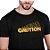 Camiseta Caution Vidic Preta - Imagem 3