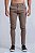 Calça Sarja Alfaiataria Super Skinny Caqui - Imagem 1
