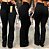 Calça Flare Preta - Imagem 1