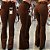 Calça Flare Marron - Imagem 1