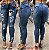 Calça Skinny Destroyed - Imagem 1