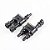 1 par de conector mc4 2 vias 30a ( PROMOÇÃO ) - Imagem 1