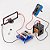 CONJUNTO ELETROMAGNETISMO, COM FONTE DE ALIMENTAÇÃO CC- ENSINO LEI DE LENZ, LEI DE FARADAY -SCN-F006I - Imagem 2