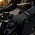 Luva De Motoqueiro Em Couro Sintético Preto Masculino Feminino - Imagem 5