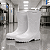 Bota de Pvc Imperméavel Branca Cano Médio Bracol CA 37456 - Imagem 1