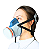Máscara Semi facial Respirador Air San Com Filtro/ cartucho 400 A1 B1 Ca 12973 - Imagem 2