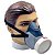 Máscara Respirador Air San Com Filtro 400 A1 B1 Ca 12973 - Imagem 1