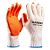 Luva Banhada Com Látex Revestida Borracha Vulcanizada laranja Handex CA 41666 - Imagem 5