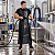 Avental Maicol Trevira KP500 Preto/Laranja — CA 39661 - Imagem 1