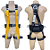 Cinto Paraquedista Abdominal Athenas AT 7015 Athos Confort 3 Pontos CA 37977 - Imagem 1