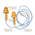 Protetor Auricular 3M Pomp Plus de Silicone Cordão de Silicone CA 5745 - Imagem 5