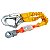 Kit Cinto Paraquedista 7 Argolas + Talabarte Y elastico + Talabarte Posicionamento Em Corda CA 39134 - Imagem 8