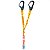 Kit Cinto Paraquedista 7 Argolas + Talabarte Y elastico + Talabarte Posicionamento Em Corda CA 39134 - Imagem 9
