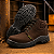 Botina Ecosafety PS 137 Biqueira De Composite Café Nobuck CA 47167 - Imagem 1