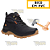 Botina XTERRA Com Sola Emborrachada e Couro Vaqueta Gogowear Grafite CA 43770 - Imagem 4