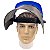 Protetor Facial Telado Tela Nylon Distray Acompanha Um Protetor Auricular - Imagem 3