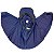 Touca Boné Árabe Filtro Uv Helanca Azul Marinho Com Velcro Nexus CA 27508 - Imagem 4