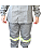 Conjunto Calça e Camisa NR10 Cinza Risco 2 ATPV 11 Guardian DX Para Arco Elétrico Refletivo com Bolso CA 46298 - Imagem 8