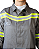 Conjunto Calça e Camisa NR10 Cinza Risco 2 ATPV 11 Guardian DX Para Arco Elétrico Refletivo com Bolso CA 46298 - Imagem 10