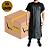 Kit Com 10 Avental Impermeável em Pvc Preto Maicol CA 38302 - Imagem 1