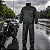 Capa de Chuva para Motoqueiro Delta Flex Pvc Preta Sem Capuz - Imagem 1